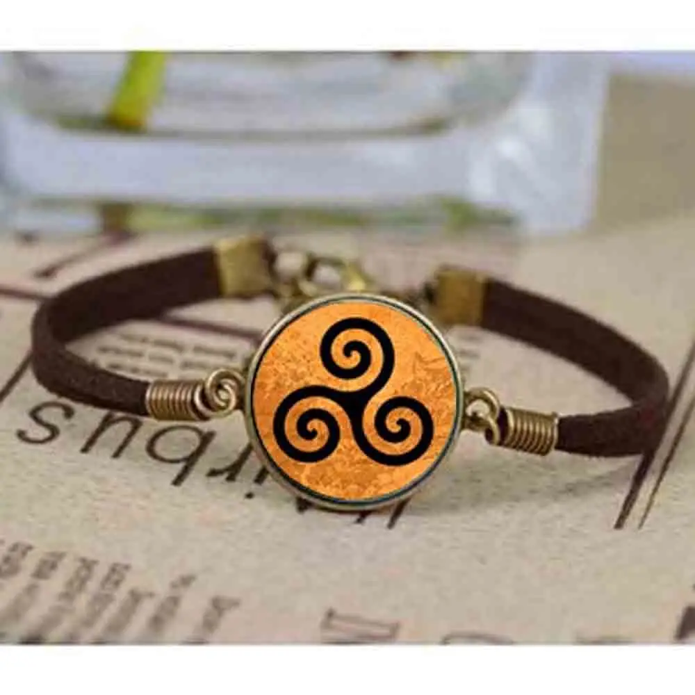 Заводская цена подростковый Волк браслет Triskele Triskelion Allison серебряные браслеты для