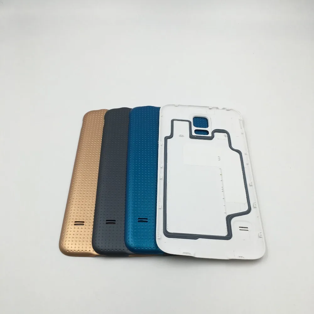 RTBESTOYZ 100 шт. Замена для Samsung Galaxy S5 i9600 G900F G900H задняя крышка корпуса батареи|back