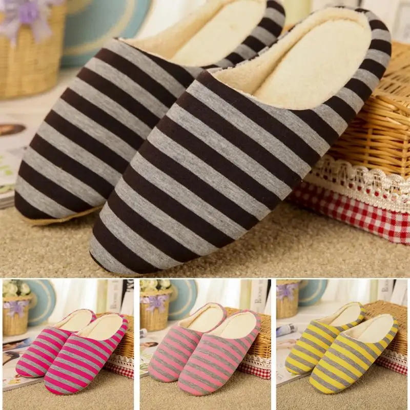 Новые Домашние тапочки зимние хлопковые мягкие домашние плюшевые