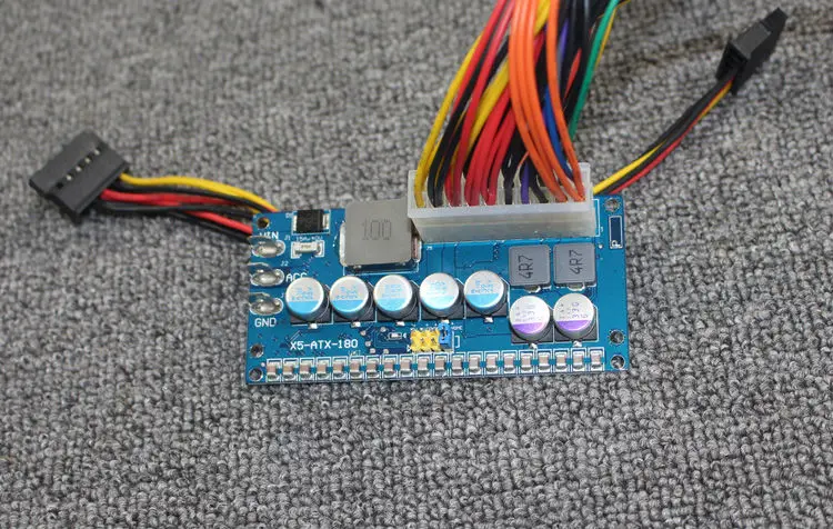 Автомобильный блок питания 180w 6 v 24 input Intelligent автомобильный ПК с питанием от DC (ITPS