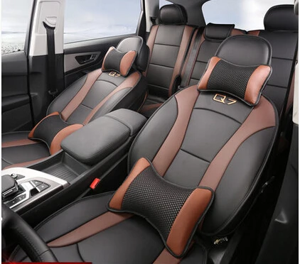 Новое прибытие! Specail чехлы для Нового Audi Q7 5 мест 2016 моды удобное сиденье