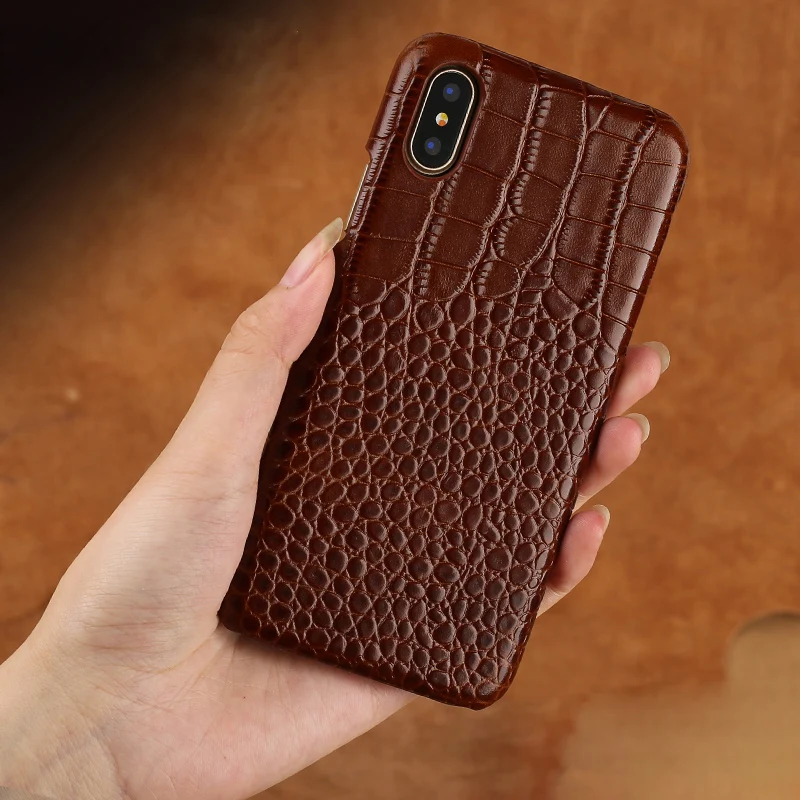 Чехол из натуральной кожи для телефона iPhone 11 Pro Max 12 Mini X 6 6S 7 8 Plus XS XR 5s SE 2020 роскошный