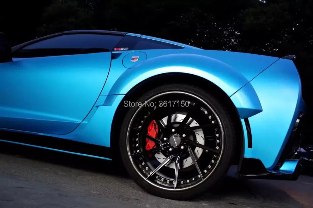 Воздушный поток крыло Задние вспышки для Corvette C7 2014 2015 из 7 шт./компл. стайлинга