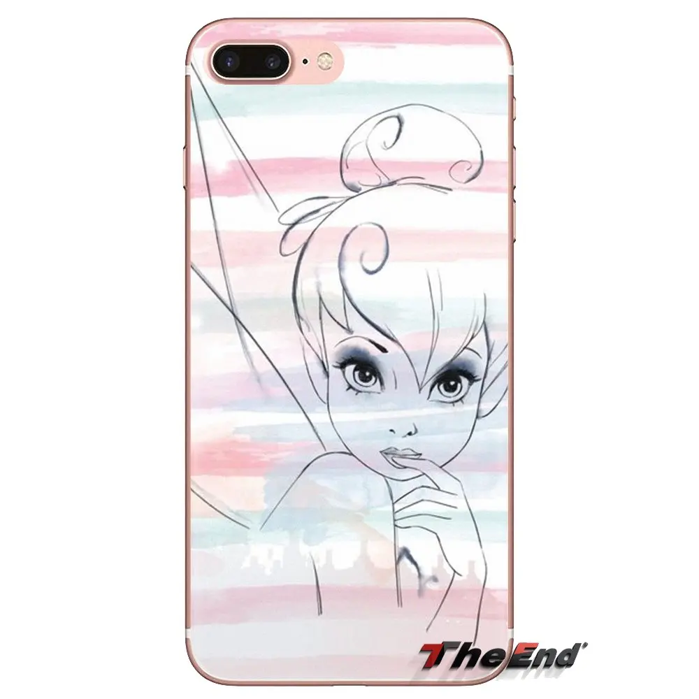 Прозрачные мягкие чехлы для Xiaomi Redmi 4A S2 Note 3 3S 4 4X 5 Plus 6 7 6A Pro Pocophone F1 Tinkerbell |