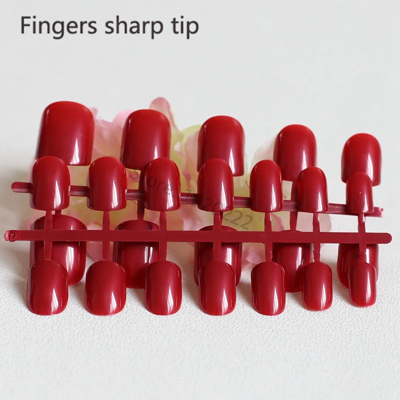 24 шт. накладные ногти из акрила