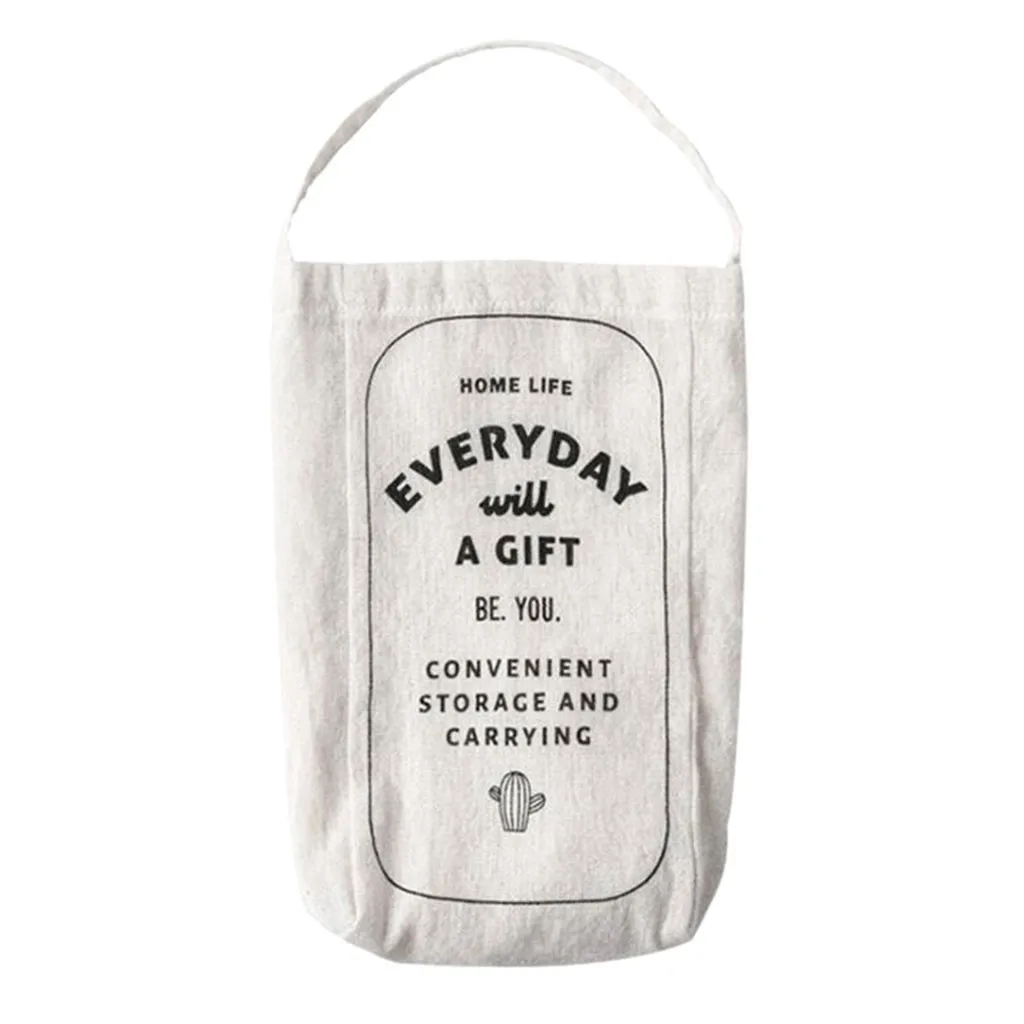 Дышащие нейлоновые мешки для мусора Висячие кухонные пакеты хозяйственные сумки