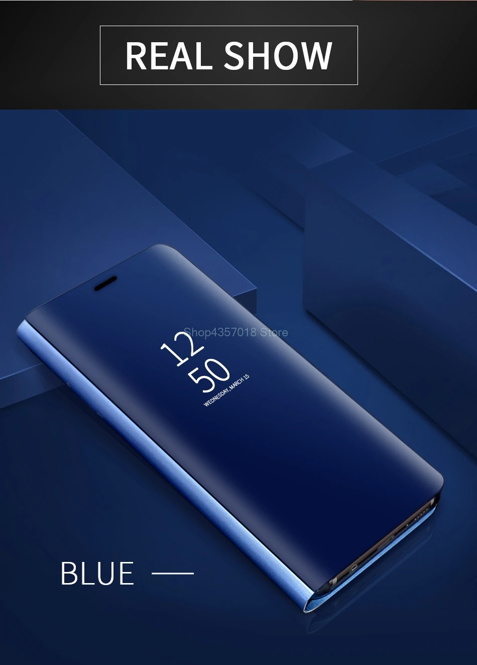 Зеркало Smart View раскладной чехол с окошком для samsung Galaxy S9 9 S SM-G960F G960F/DS S9 плюс S9Plus S9+ G965F G965F/DS S9+ S 9+ случаях