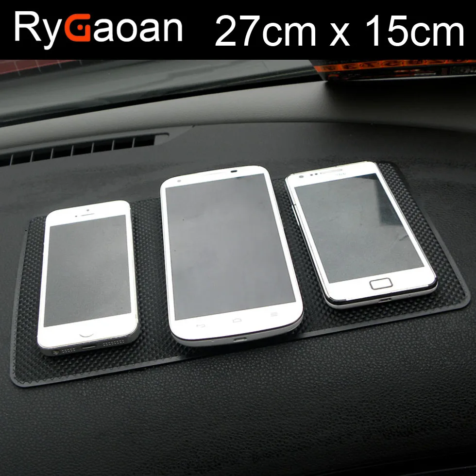 

RyGaoan 27*15cm Universal Big Size Car Dashboard Magic Anti Slip Mat Non-slip Sticky Pad Key mobile Phone