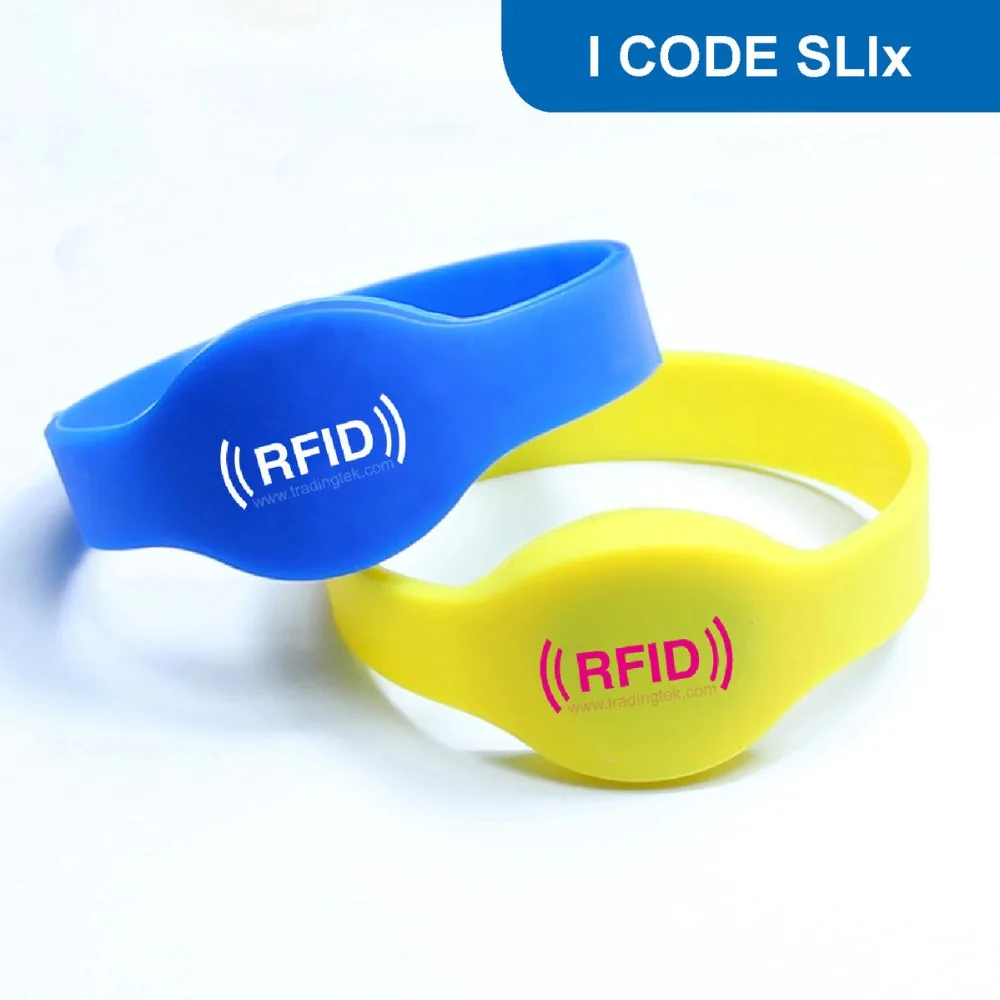 WB01 Силиконовый браслет с радиочастотной идентификацией FID NFC картой ключа