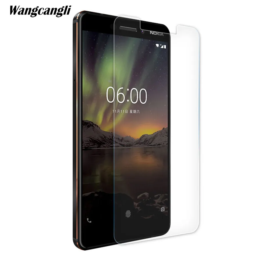 Закаленное стекло Wangcangli для Nokia 6 2018 защита экрана 0 2 мм ультратонкое