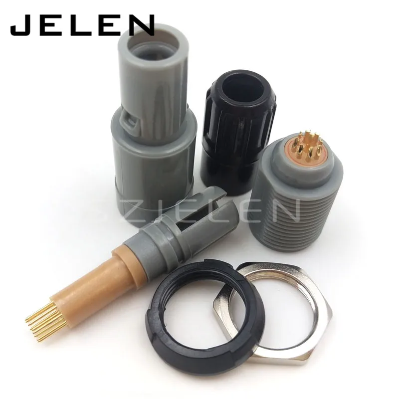 SZJELEN 1P series plastic connector 9 pin plug socket PAG.M0.9GL.AC39A/PKG.M0.9GL.LA medical 9pin | Обустройство дома