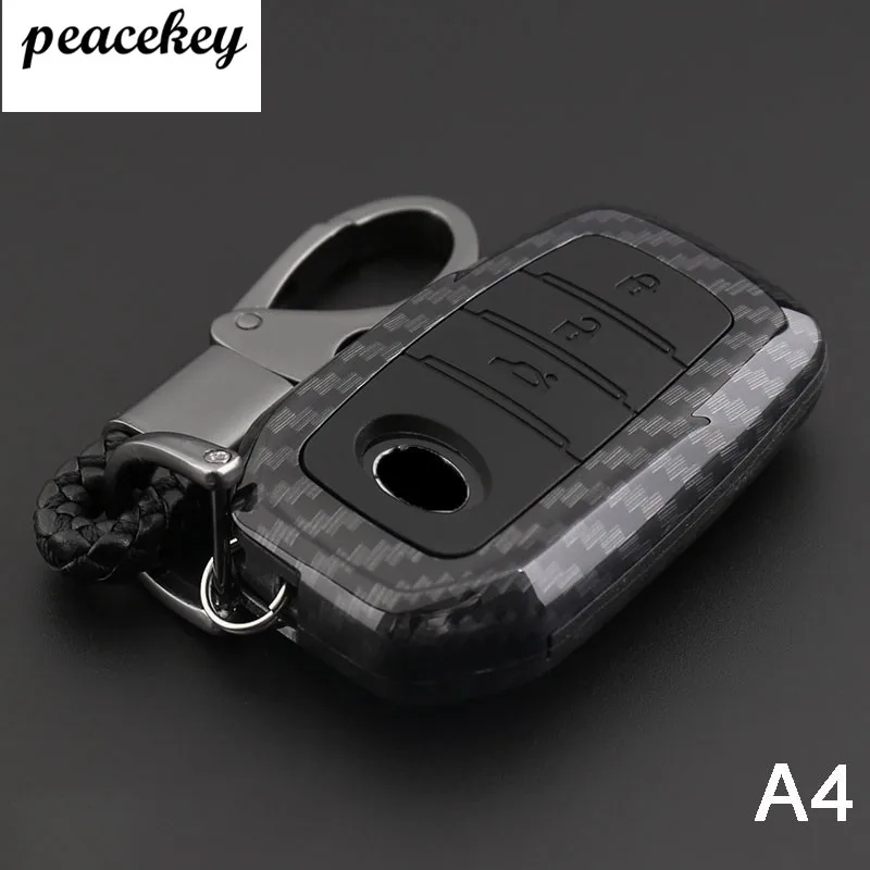 Чехол для ключа из углеродного волокна и силикона специально TOYOTA avensis Rav4 Reiz Yaris Levin