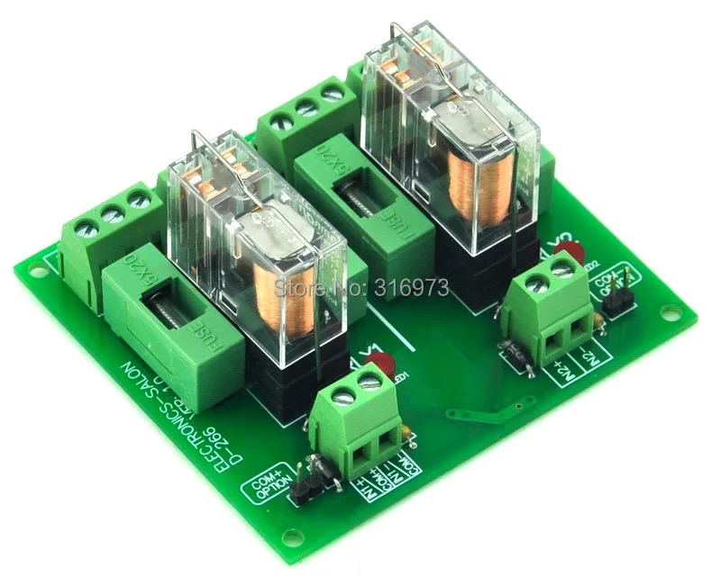 Слитный 2 DPDT 5A Мощность реле Интерфейс модуль G2R 24 В постоянного тока.|relay interface|relay