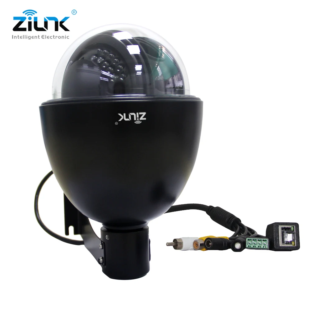 ZILNK ip-камера безопасности, открытая PTZ 5X Zoom Onvif 960P 1080P HD беспроводная wifi Мини скоростная купольная камера, водонепроницаемая H.264 IR 50M