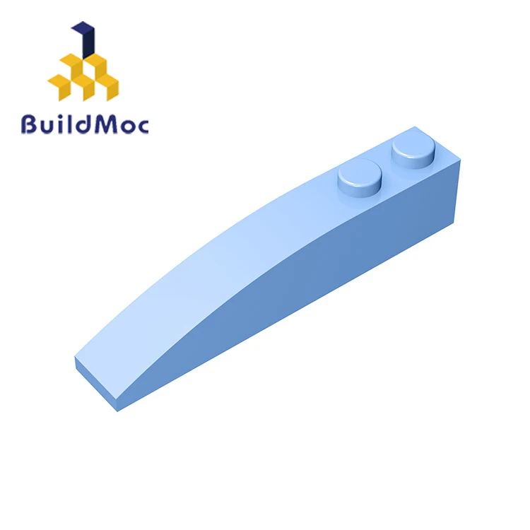 BuildMOC совместимые с сборными элементами 41762 склон изогнутые строительные блоки 6x1