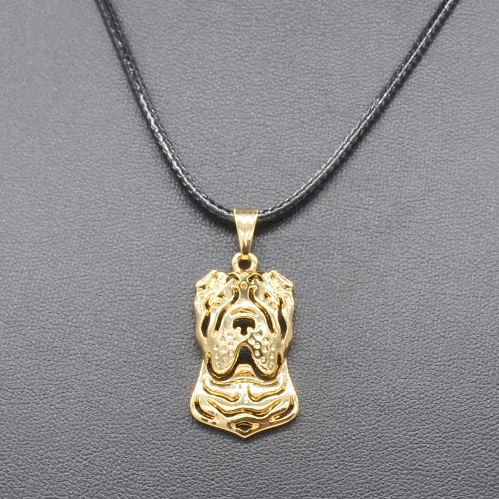 Женская цепочка с подвеской в виде собаки|pendant necklace|dog pendant necklacerope chain |