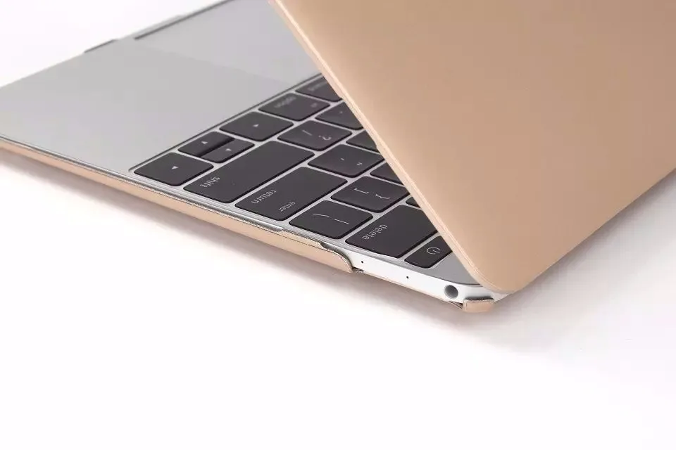 Жесткий чехол для ноутбука цвета розового золота матового металла для Macbook Air 11 12 13 A1932 New Pro 13 15 с дисплеем retina Touch Bar Cover