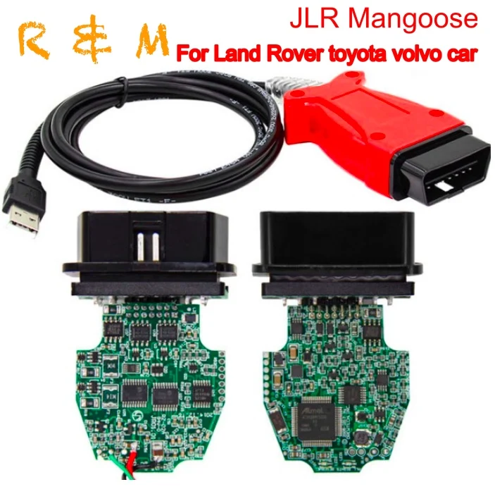 JLR Vida Тис 3 в 1 для Mangoose Jaguar Land Rover toyota fov volvo car кабеля сканер Диагностика и флэш