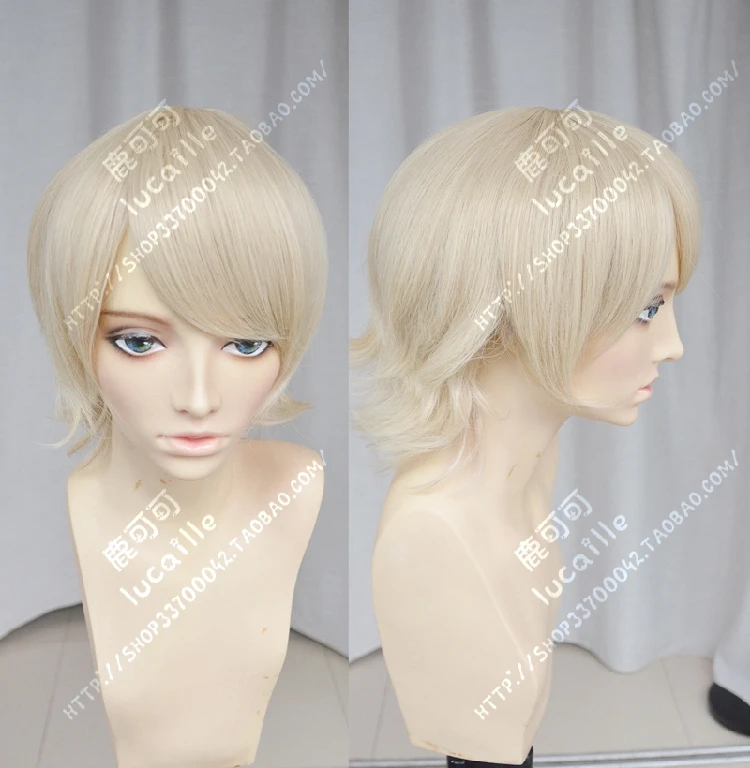 Фото Новое поступление FF15 XV Lunafreya Nox Fleuret принцесса Луна Плетеный термостойкий косплей костюм парик + трек + Кепка №3