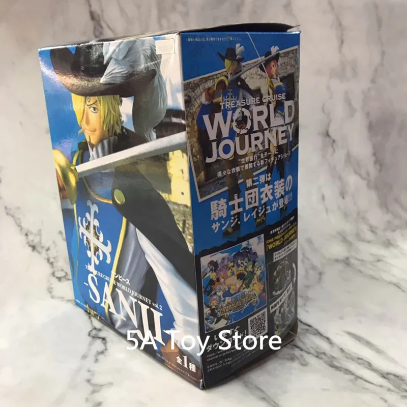 

Anime One Piece Treasure Cruise World Journey Vol.2 Sanji PVC Action Figure Collectible Model Toy Doll