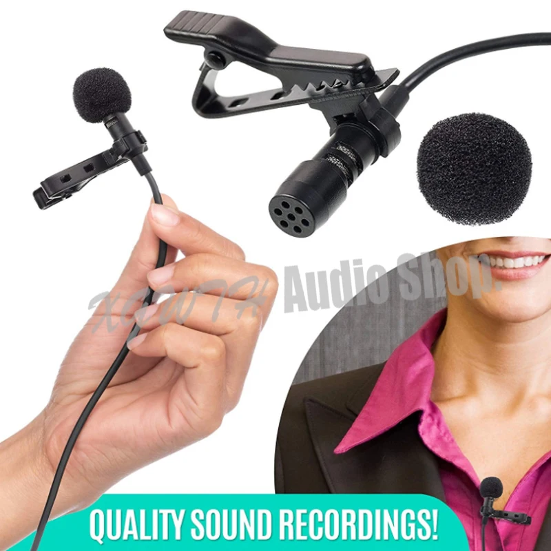 Мини зажимы для галстука петличный микрофон кардиоидный Sennheiser SK100 SK300 SK500 G1 G2 G3