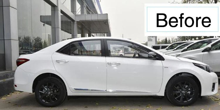 Накладка на окна автомобиля для toyota corolla 2013 E170
