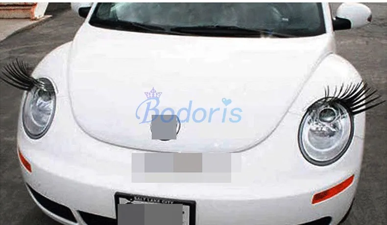 Для BMW Mini Cooper Countryman R55 56 57 58 F55 F54 Очаровательная наклейка для ресниц автомобильные