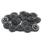 Конструктор MOC самоблокирующийся, технические детали, 20 шт., колесо шестерни Z16, Совместимо с Lego, игрушка для мальчиков