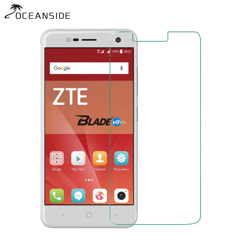 2 шт. для zte BV0850 Blade V8 мини-закаленное стекло Защита экрана 2,5 9h защитное стекло на V 8 mini pelicula de vidro