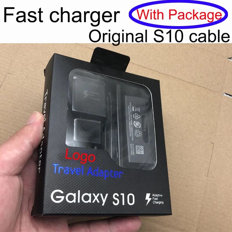 S10 5V 2A US/EU Plug Быстрая зарядка Usb адаптер для путешествий Быстродействующее зарядное устройство+ S10 1 м Тип C Usb кабель для передачи данных с розничной посылка