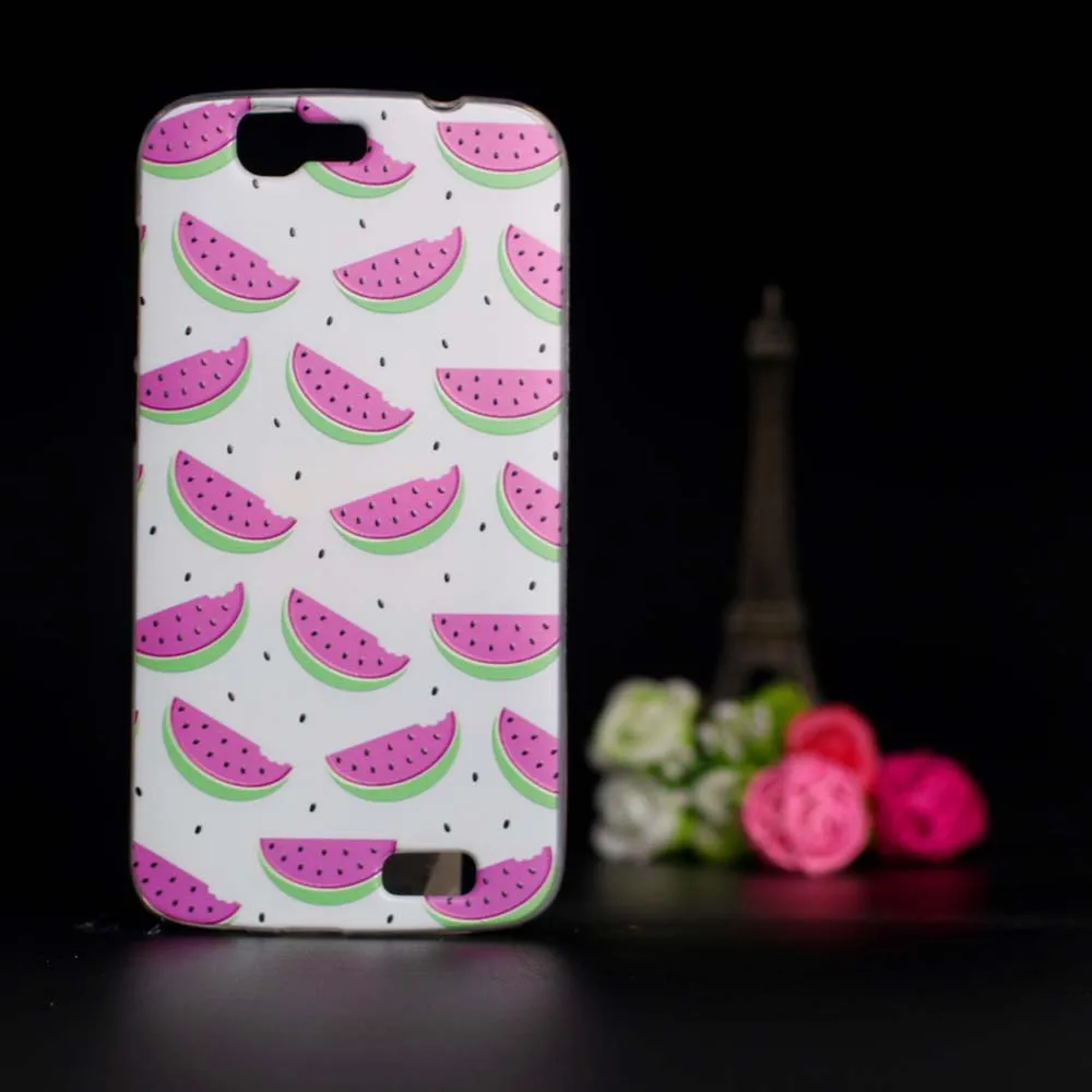Мягкая Задняя накладка чехла из ТПУ для huawei G7 рельефная 3D печать силиконовый чехол для huawei Ascend G7 L01 L03 C199 защитный чехол - Цвет: 12