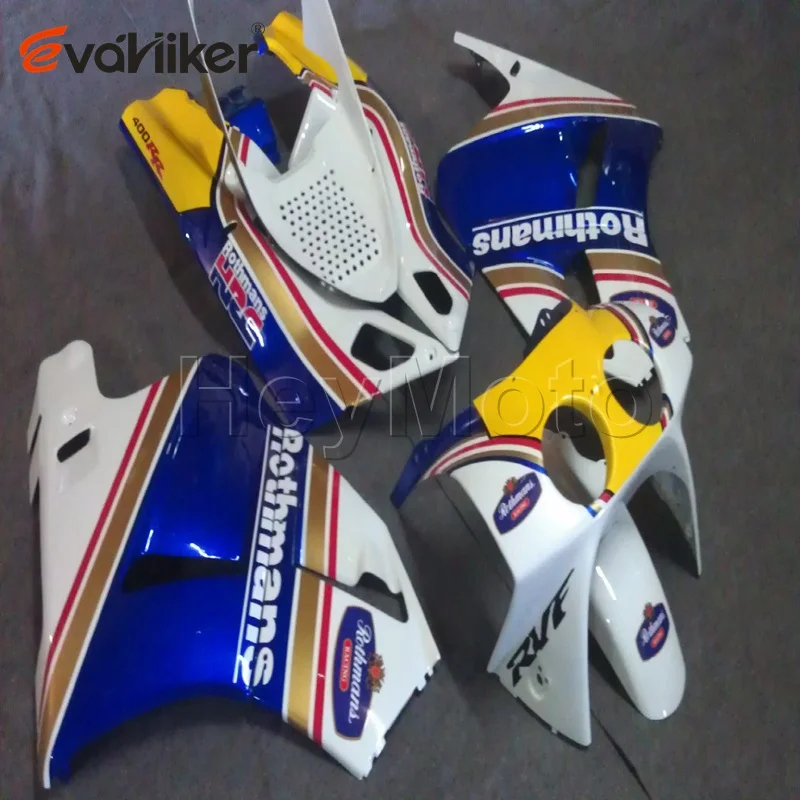 Мотоциклетный хомут для VFR400R NC30 1989 1990 1991 1992 1993 Красный Белый ABS обтекатель