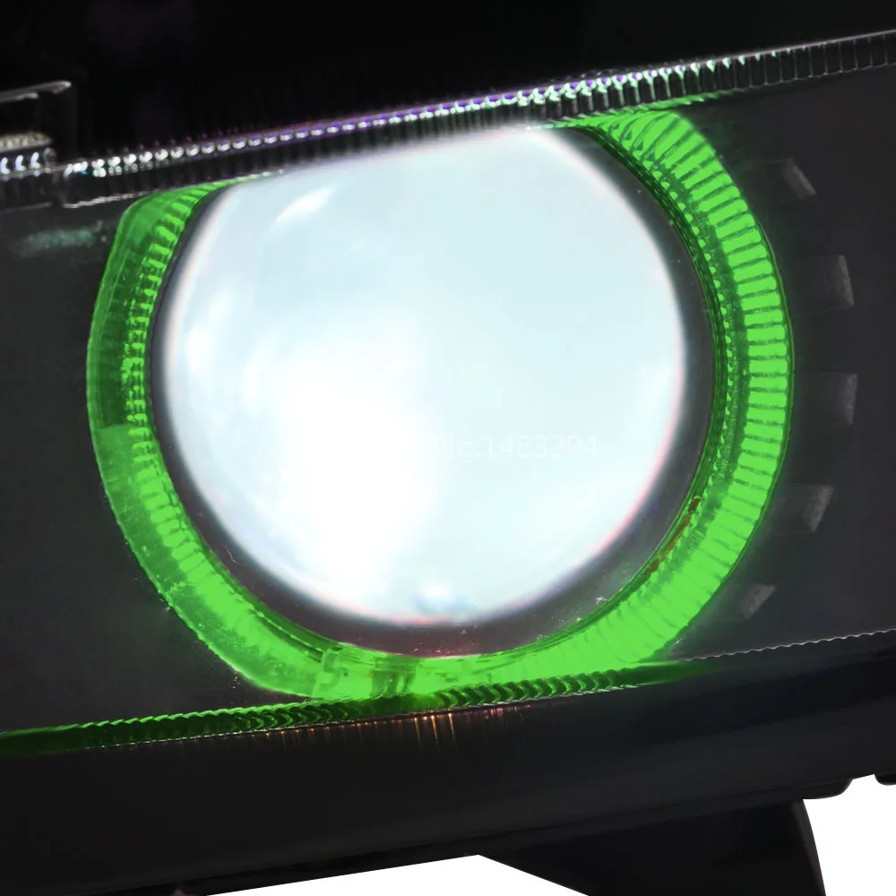 Мотоциклетный HID проектор зеленые глаза ангела сборная фара для Honda CBR600RR CBR 600RR 600 RR
