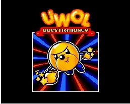 Uwol Quest for Money 16 битный MD игровой Картридж для консоли MegaDrive Genesis|quest| |