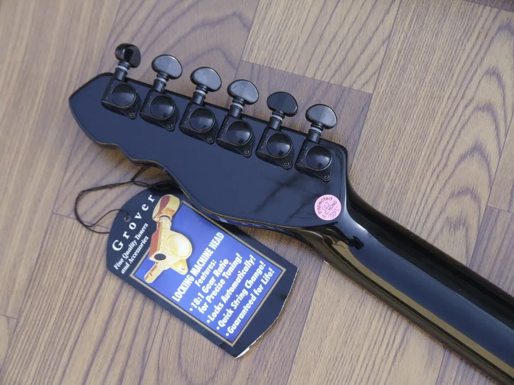 Грот в форме пламени гитара высокого качества ручная работа электрогитара