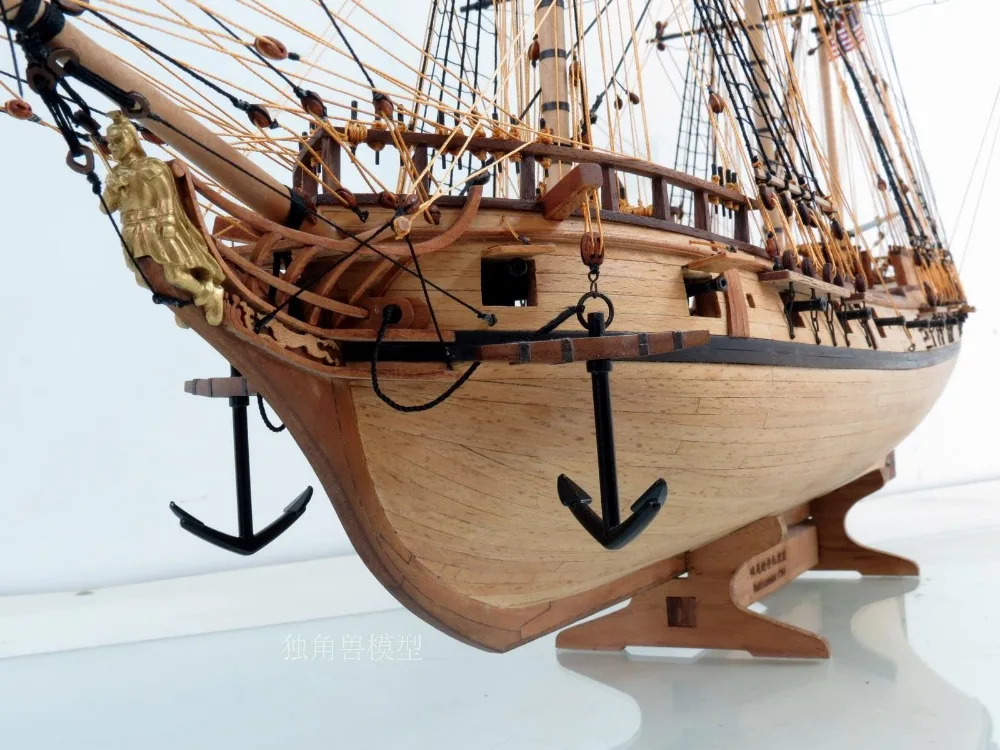 Деревянный комплект модели корабля масштаб 1/50 США Гремучая змея 1782 корабль деревянная модель