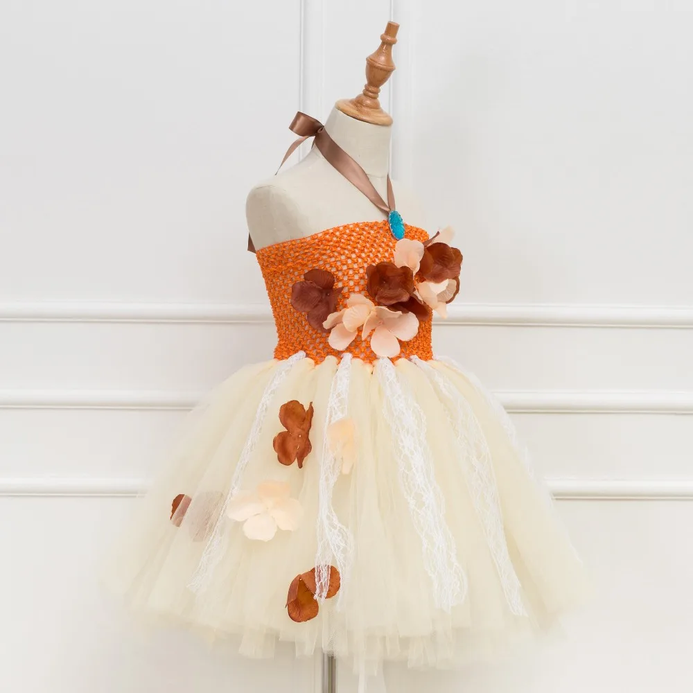 Сетчатое бальное платье с цветочным узором для девочек фатиновое детское