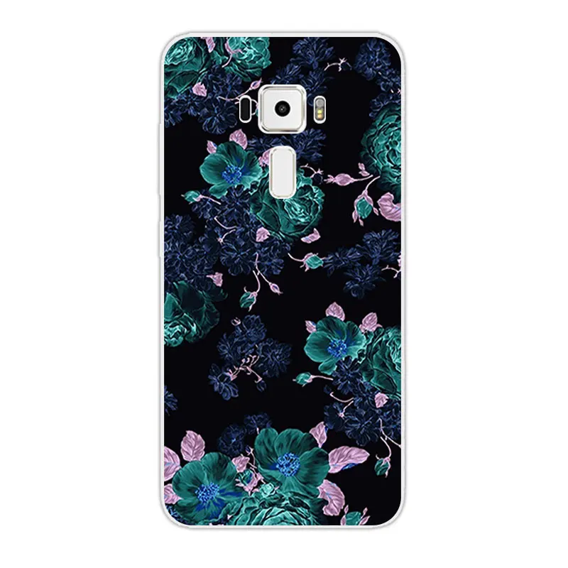 Для Asus Zenfone 3 ZE552KL задняя крышка Chrysan дизайн Мягкая Силиконовая накладка мобильный чехол для телефона для Asus Zenfone 3 ZE552KL корпус - Цвет: 23
