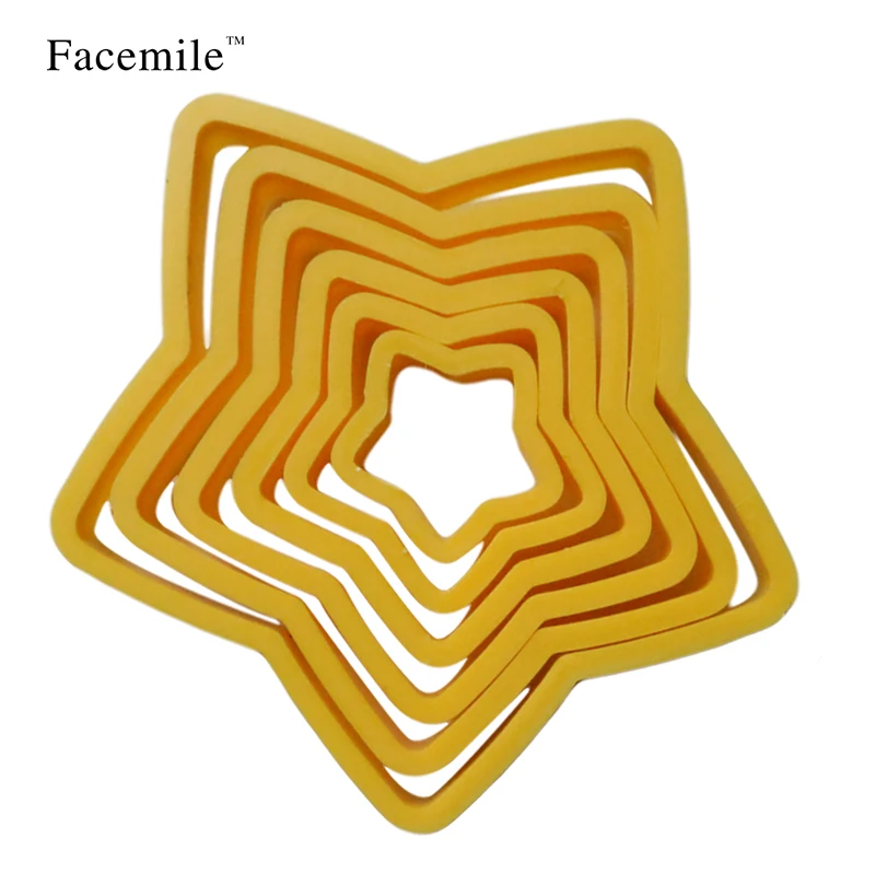 Имбирная звезда Рождественское украшение помадка Пончик печенье комплект для
