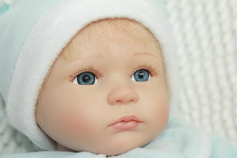 NPK 18 дюймов reborn Младенцы девочка Силиконовые куклы Возрожденный bebe Новорожденные принцесса куклы с плюшевой одеждой куклы дом пламаты