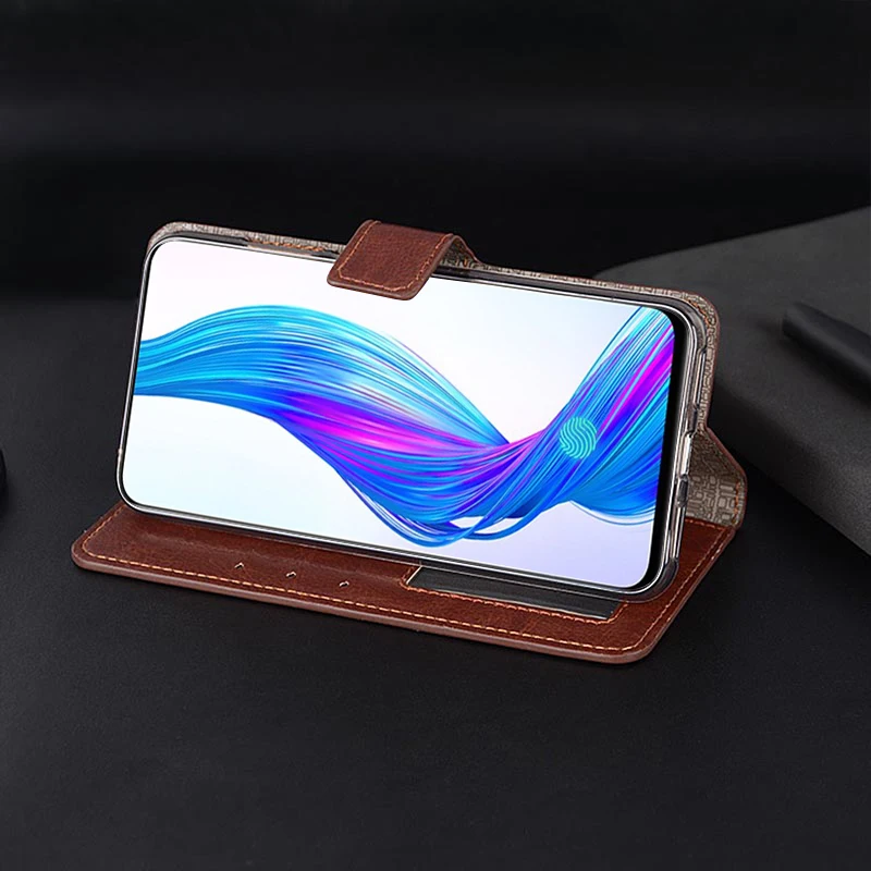 Новый Arrvial кожаный магнитный Флип PU Чехол-бумажник для OPPO Realme X Чехол RMX1901