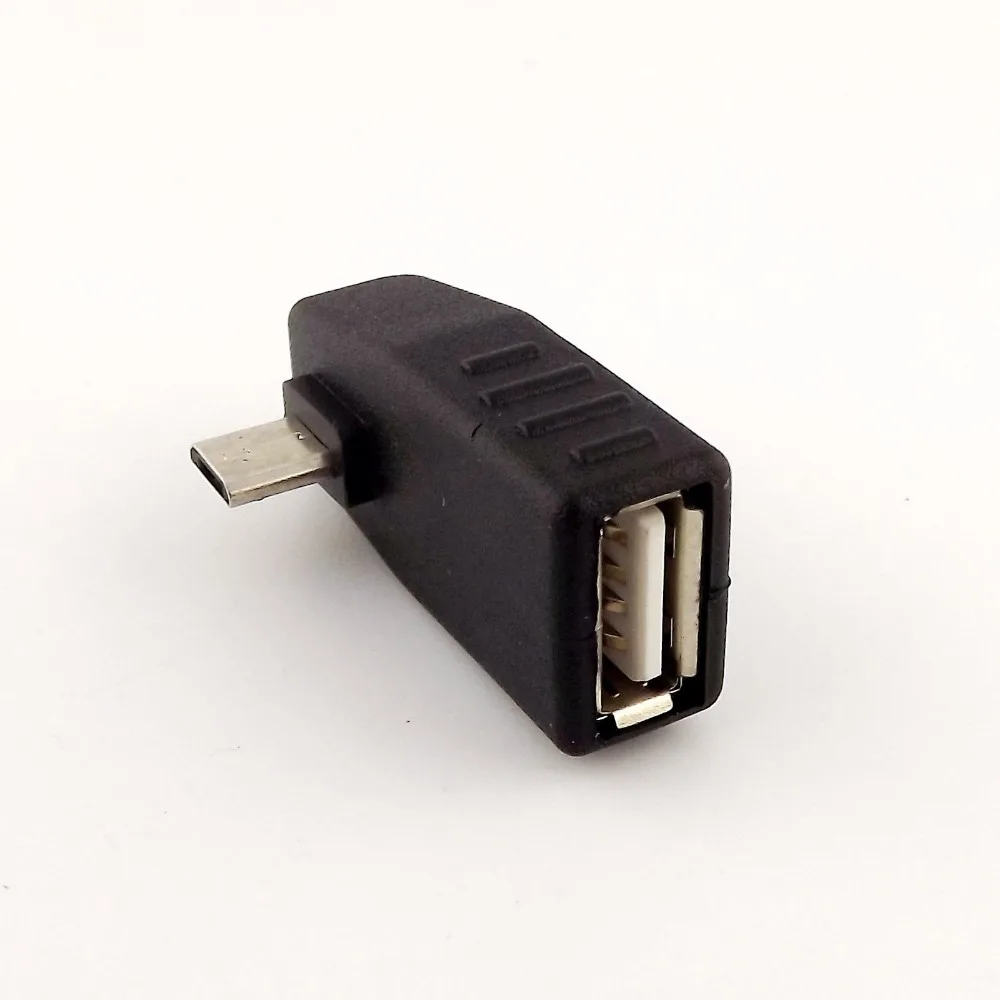 1 шт. правый угол Micro USB 5 Pin B штекер 2 0 A Женский хост адаптер OTG|pin pin|pin 5pin micro usb |