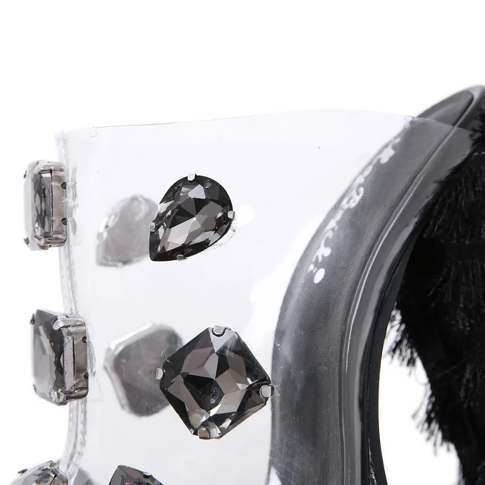 Женские шлепанцы на очень высокой платформе Сланцы танкетке 16 см пикантные