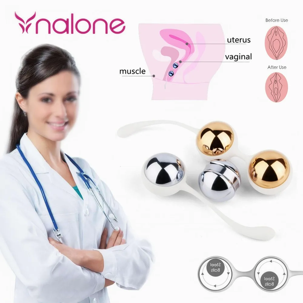 Nalone Kegel Упражнение умные вагины шары для затягивания мышечный шарик Бен ва