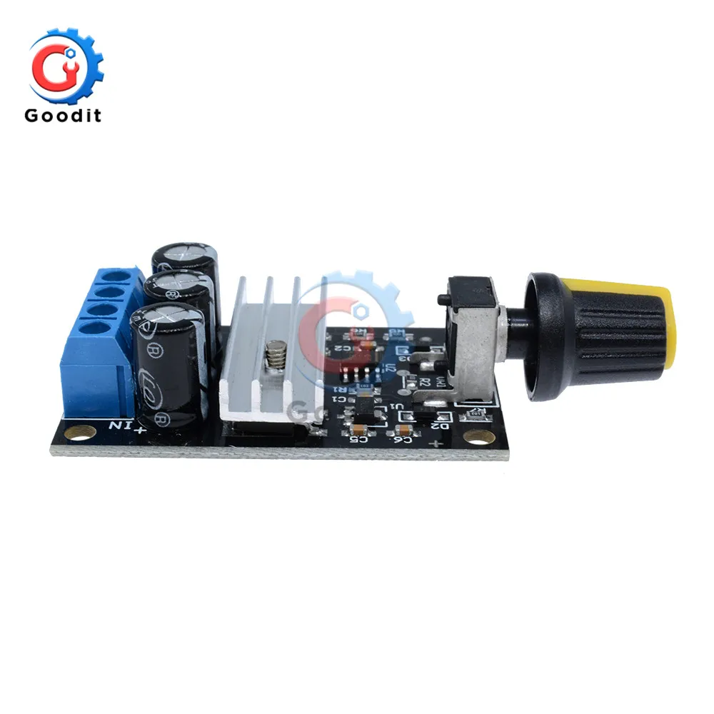 PWM 6V 28V 3A Φ регулятор Регулируемый переключатель управления скоростью вентилятор