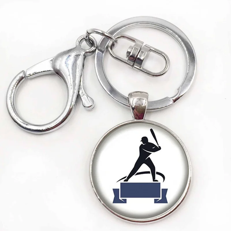 Брелок для ключей Мужской винтажный фирменный спортивный в стиле ретро силуэт