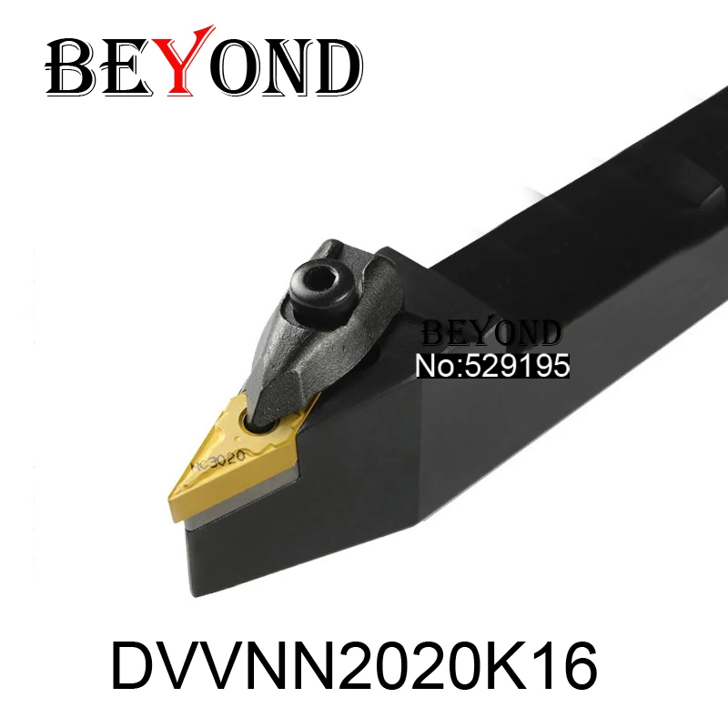 Внешний токарный инструмент DVVNN2020K16 DVVNN 20 мм держатель d типа с ЧПУ расточный