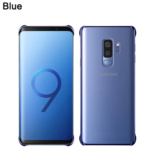 Blue Телефон Обложка для samsung GALAXY S9 G9600 S9+ S9 плюс G9650 прозрачный мягкой оболочки 5 цветов противоударный чехол для телефона - Цвет: Blue