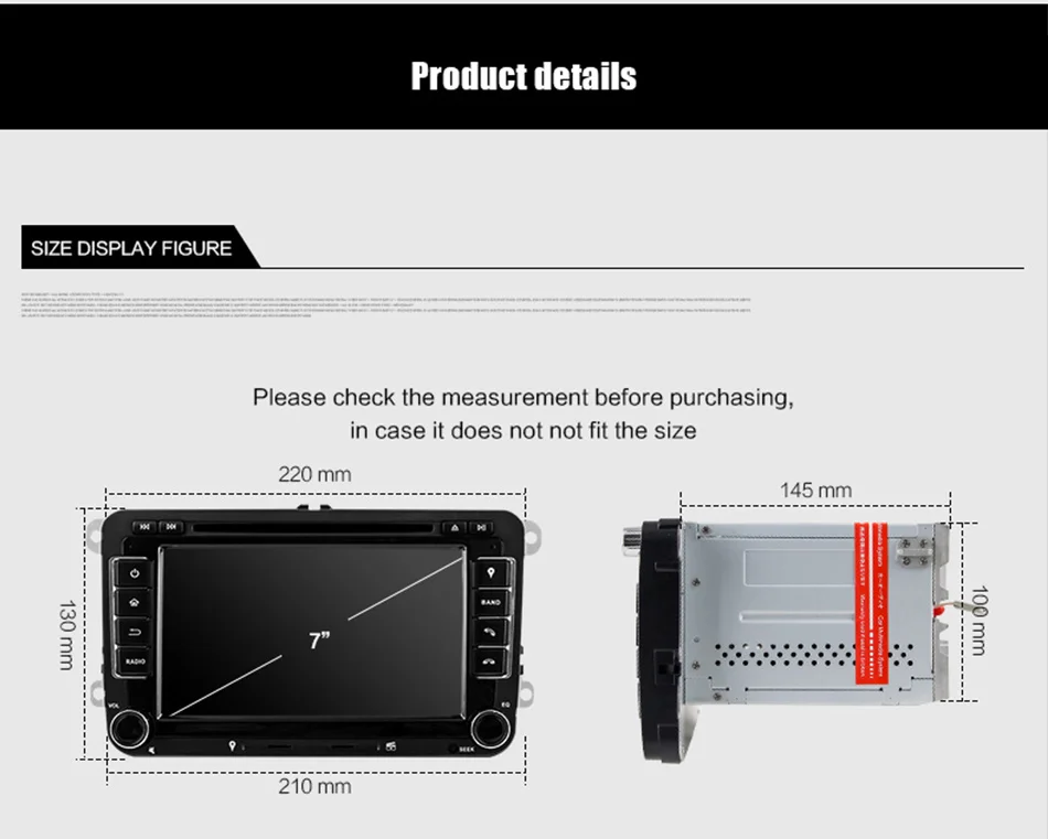 Eunavi tda7851 Android 9 dvd-плеер автомобиля аудио радио gps навигация для VW GOLF 6 Polo Bora JETTA B6 PASSAT Tiguan SKODA OCTAVIA