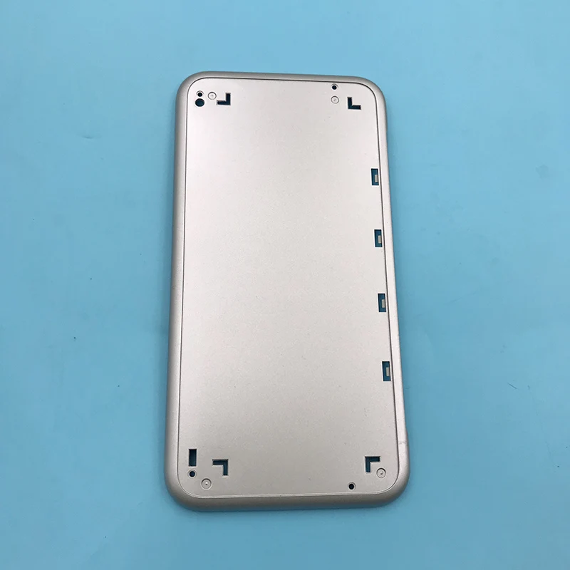 Серебряная средняя Верхняя Рамка чехол подставка для Nintend New 2DS XL/LL ремонт